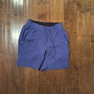 Men’s blue lululemon shorts